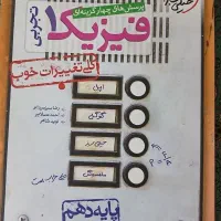 کتاب تست فیزیک دهم تجربی خیلی سبز