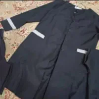 مانتو شلوار گلسفید پاکدشت