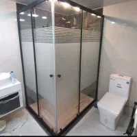 کابین شیشه ای حمام مدرن