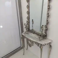 اینه و شمعدان برنز