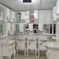 روشویی PVC  پایه دار نونو/ مدل افتاب