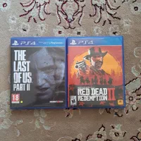 last of us و red dead بازی ps4