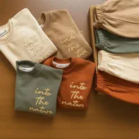 بلوز شلوار پاییزی اسپرت لاکچری لباس بچه گانه