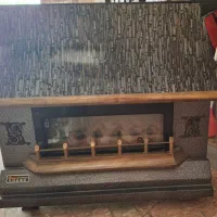 بخاری گازی طرح شومینه