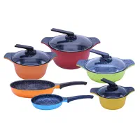 سرویس قابلمه16پارچه کلین، رویچن، هایسم، کرکماز