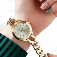 ساعت گوچی بند کارتیر زنانه صفحه سبز آبی ژاپن