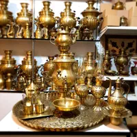 vxq سماور گازی eqq2 برنجی مسی برقی ذغالی زغالی|سماور، چای‌ساز، قهوه‌ساز|اصفهان, دستگرده|دیوار