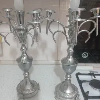 شمعدان نقره ای