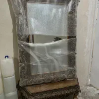 اینه و کنسول چوبی