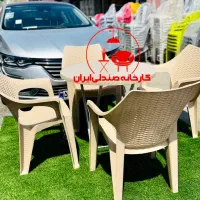 میز و صندلی پلاستیکی مدل شیداناهارخوری غذاخوری
