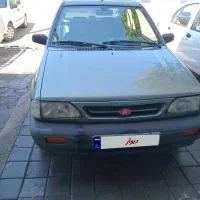 پراید۸۵دوگانه کارخانه بی رنگ کار کرد ۱۸۰