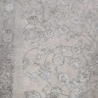 یک جفت فرش نه متری نقره ای کرم|فرش|قم, هنرستان|دیوار
