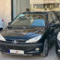 ۲۰۶ مشکی مدل ۹۵نقدواقساط