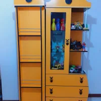 سرویس کمدوتخت همراه. قالیچه. پرده.کالسکه.میز تحریر