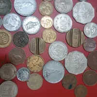 سکه های خارجی 94عدد طبق تصویر|کلکسیون سکه، تمبر، اسکناس|تبریز, |دیوار