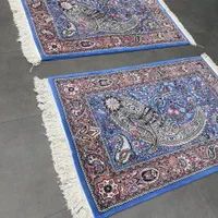 فرش دستباف برجسته نقشه بوته اراک|فرش|مشکیندشت, |دیوار