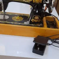 چرخ خیاطی قدیمی مارشال موتور دار سالم اماده کار