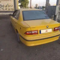 خودرو سمند ای آف سون  تاکسی دوگانه شرکتی با خط