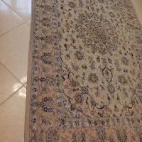 جفت ذرع ونیم با قالیچه دستبافت سالم  باهم ۴۰ م|فرش|تهران, ازگل|دیوار