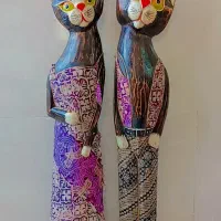 مجسمه گربه