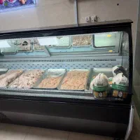 یخچال ایستاده و بخواب و سایر وسایل قصابی در حد نو|یخچال و فریزر|ساری, |دیوار