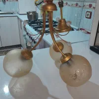 لوستر ۳ شعله|لوستر و چراغ آویز|اسلام‌شهر, مظفریه|دیوار