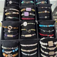 دستبند دست بند نقره ماه تولد نوشته نماد