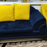 ست مبل راحتی هفت نفره بهمراه دوتخته فرش شش متری|مبلمان خانگی و میز عسلی|مبارکه, |دیوار