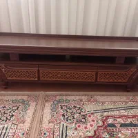 میز تی وی چوب  درحد نو بدون خط و خش