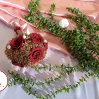 دسته گل حنا|صنایع دستی و سایر لوازم تزئینی|بروجن, |دیوار