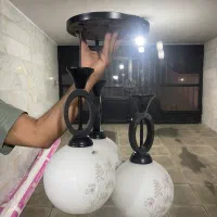 لوستر چوبی|لوستر و چراغ آویز|تهران, شهرک امید|دیوار