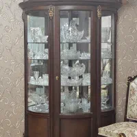 سرویس مبلمان منبت کاری بامیزناهارخوری۶ نفره و بوفه|مبلمان خانگی و میز عسلی|تهران, سید خندان (جلفا)|دیوار