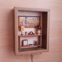 جاکلیدی دیواری مینیاتوری/ تک و عمده