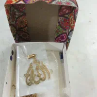 گردنبند پلاک نام الله تک و عمده