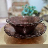 ظروف قدیمی شیرینی و میوه خوری