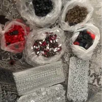 لوازم خیاطی عروسک سازی خرجکار چشم و پوز نگین