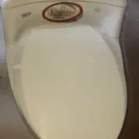 کاسه توالت فرنگی در حد نو|لوازم سرویس بهداشتی|رویان, |دیوار