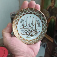 بشقابهای قدیمی قرآنی و نعلبکی|صنایع دستی و سایر لوازم تزئینی|گلمکان, |دیوار