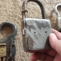 قفل قدیمی عتیقه|کلکسیون اشیاء عتیقه|لنجان, |دیوار