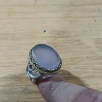 انگشتر خاص و کمیاب نقره کار دست