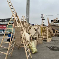 اجاره و فروش نردبان چوبی|مصالح و تجهیزات ساختمان|مشهد, یاغون آباد|دیوار