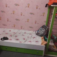 سرویس خواب کودک رنگ خاص و اسپرت به دلیل مهاجرت|تخت و صندلی بچه|صدرا-فارس, فاز ۲|دیوار