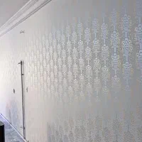 نقاشی طرح کاغذدیواری ساختمان بارنگ