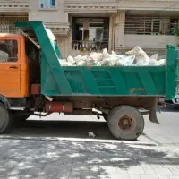 حمل مصالح اجر نخاله ماسه بلوک و... با خاور کمپرسی