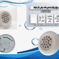 چراغ روکار استخری فلت مولتی کالر 18 وات 12ولت|لامپ و چراغ|تهران, فردوسی|دیوار
