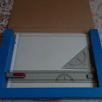 تخته رسم مهندسی و الگوی حروف|لوازم التحریر|کرج, کلاک پایین|دیوار