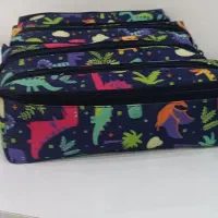 جامدادی برزنت دو زیپ