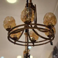 لوستر 6 شعله دورینگ انتیک برند شرکتی