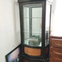 بوفه چوبی آینه دار