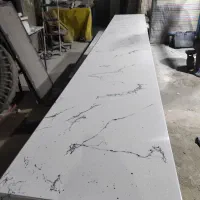 صفحه کابینت ضد آب و سینک و موزاییک